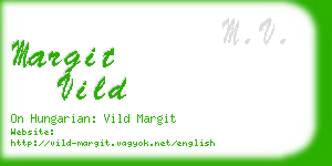 margit vild business card
